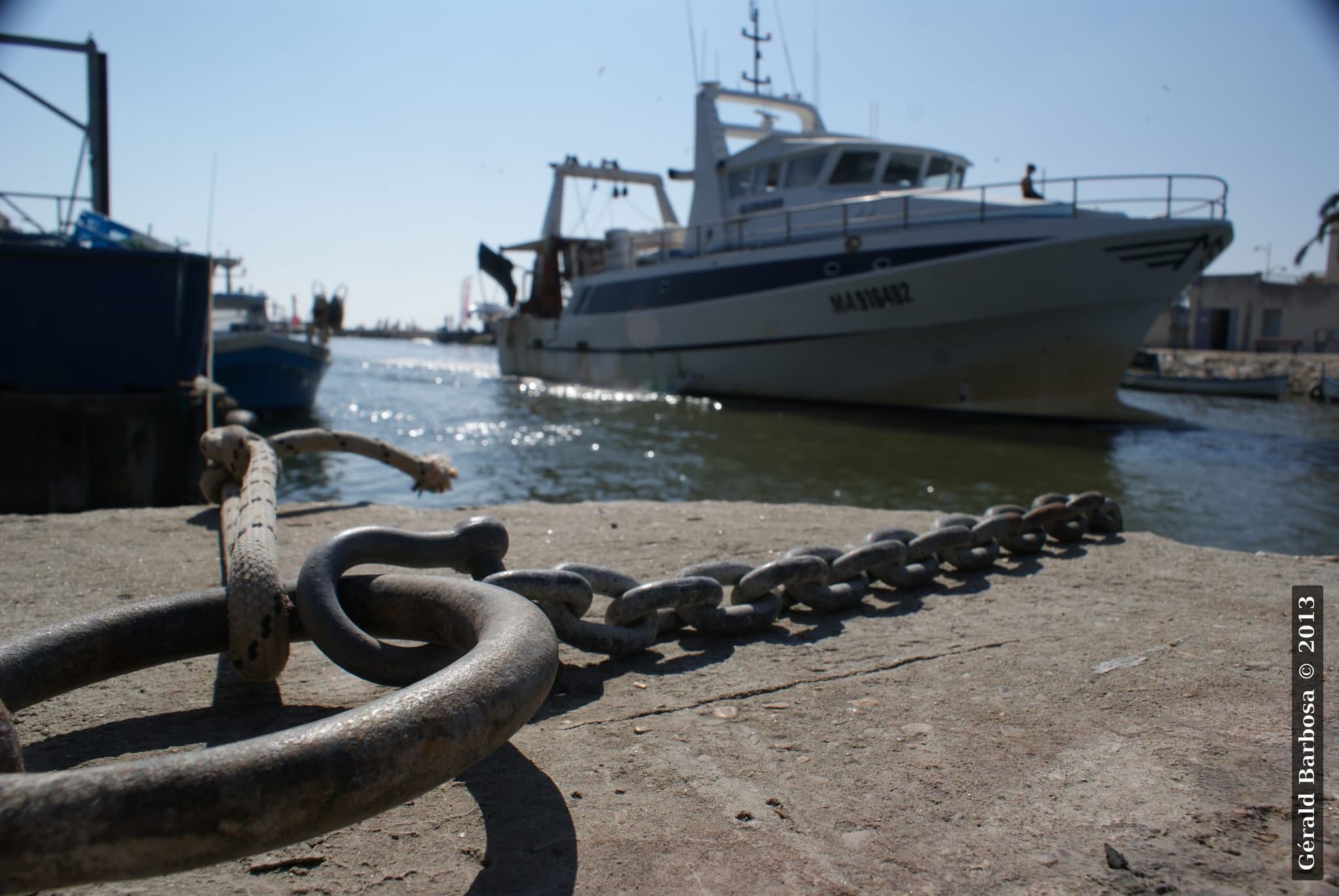 Dans le port du Grau-du-Roi