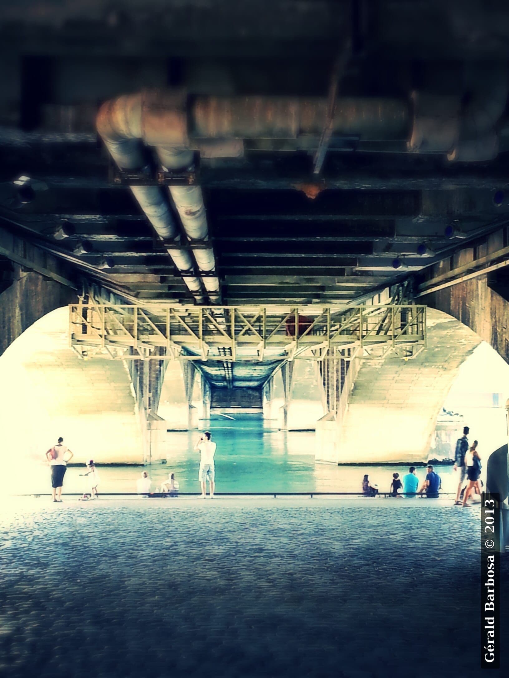 Sous les ponts de Lyon