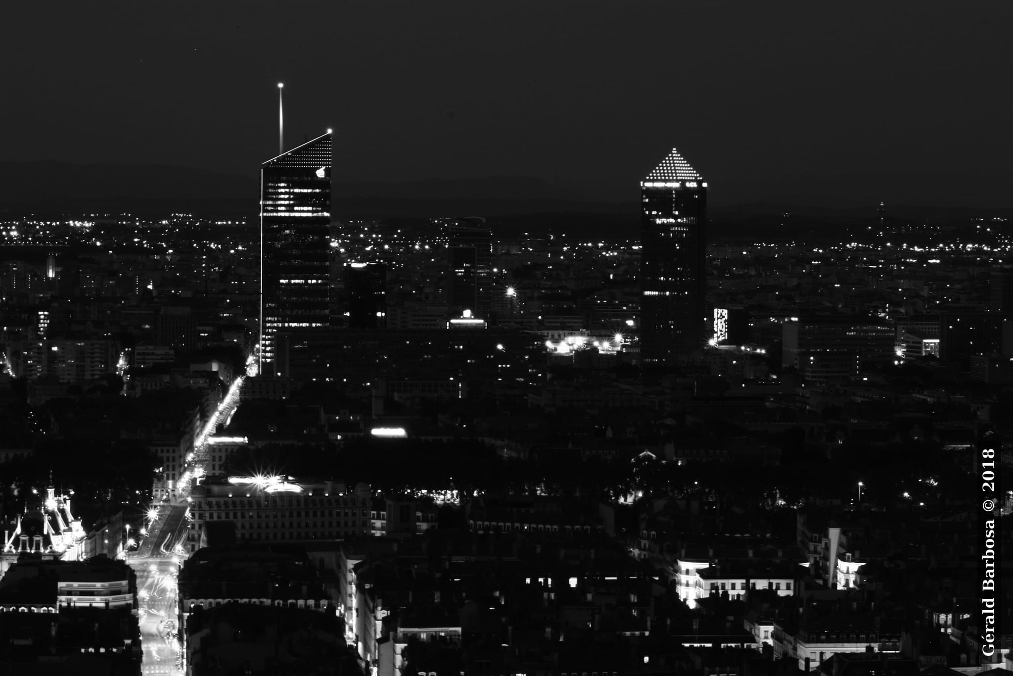 Un ville, la nuit !, Lyon (2018) - Gérald Barbosa