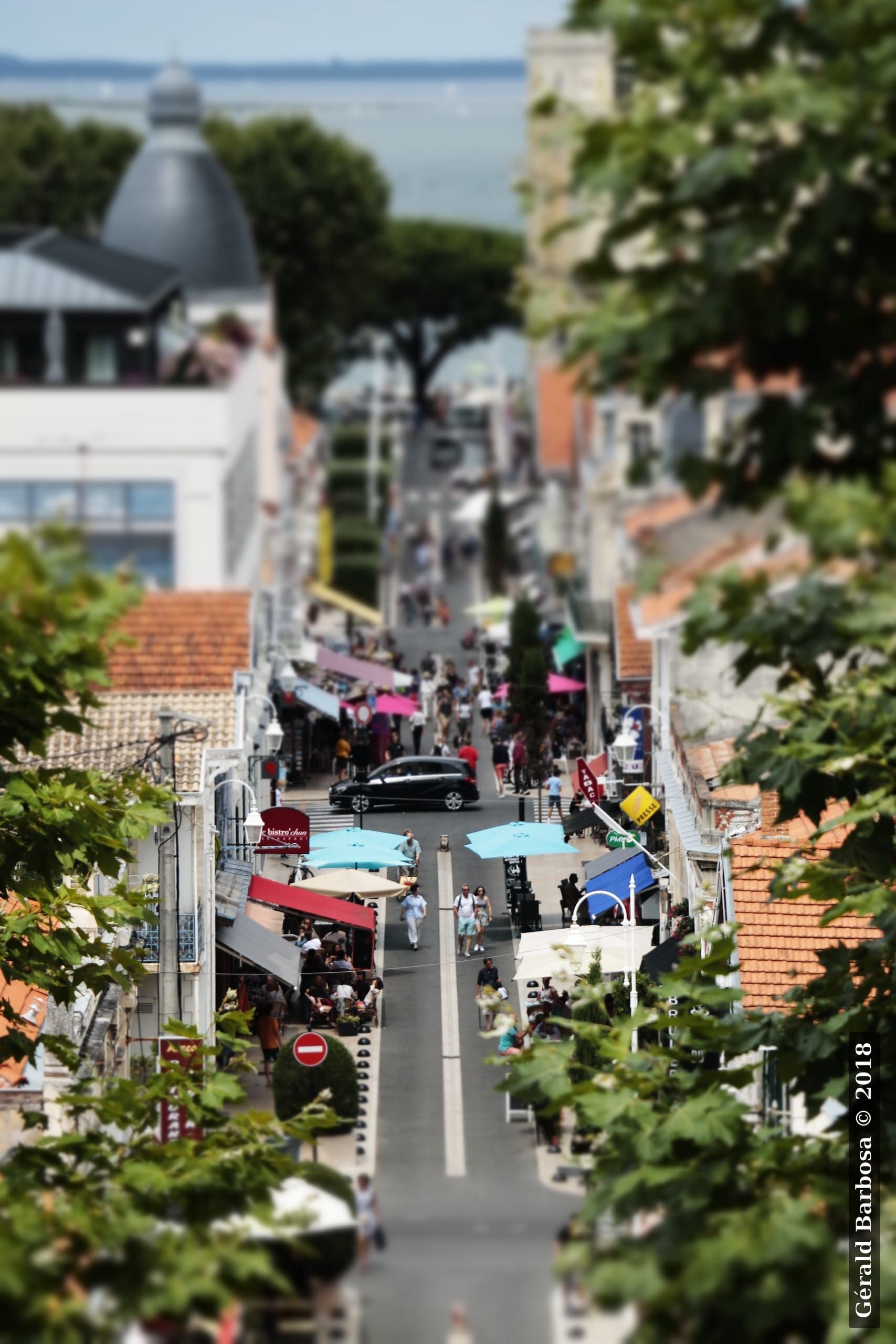 L-effet Tilt-Shift, Arcachon (2018) - Gérald Barbosa